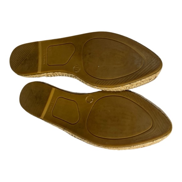 Saks Fifth Avenue Women's Navy and White Striped Espadrilles NWOT SB13 - Picture 9 of 9